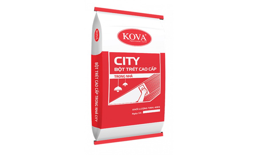 Bột trét tường nội thất Kova City – 40 kg